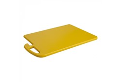 Schneideplatte mit Griff 450x300x15h gelb